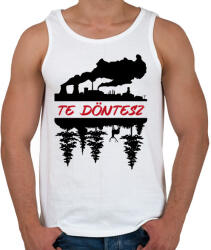 printfashion Te döntesz - Férfi atléta - Fehér (13712568)