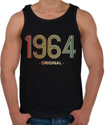 printfashion 1964 - Férfi atléta - Fekete (11979004)