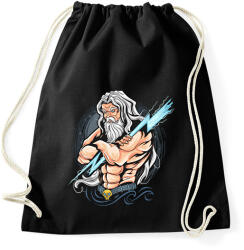 printfashion Zeusz nyila - Sportzsák, Tornazsák - Fekete (2875439)