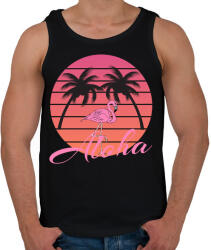 printfashion Aloha - Férfi atléta - Fekete (4739411)