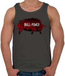 printfashion Bivalyerő - Férfi atléta - Sötétszürke (109193)