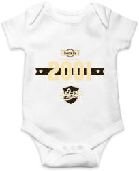 printfashion born-in-2001-cream-choco - Baba Body - Fehér (1330434)