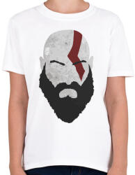 printfashion Kratos - Gyerek póló - Fehér (926265)