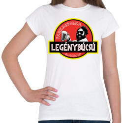 printfashion Legénybúcsú - farkasfalka blackout 2 - Női póló - Fehér (5565021)