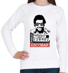 printfashion Escobar thug life - Női pulóver - Fehér (12586814)
