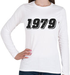printfashion 1979 - Női hosszú ujjú póló - Fehér (6179042)