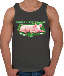 printfashion malacka szöveggel - Férfi atléta - Sötétszürke (15195151)