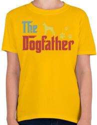 printfashion The dogfather - Gyerek póló - Sárga (2510274)