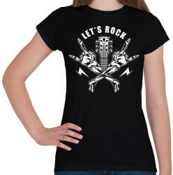printfashion Rock - Női póló - Fekete (16387575)
