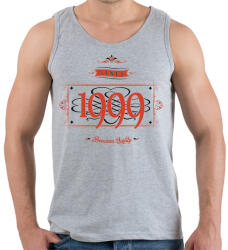 printfashion since-1999-red-black - Férfi atléta - Sport szürke (532817)