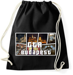 printfashion GTA BUDAPEST - Sportzsák, Tornazsák - Fekete (1764886)
