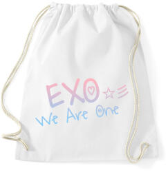printfashion Exo: We are one! - Sportzsák, Tornazsák - Fehér (2657419)