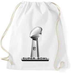 printfashion Super Bowl logo - Sportzsák, Tornazsák - Fehér (2171860)