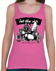 printfashion Irány a tenger! - Női atléta - Rózsaszín (360842)