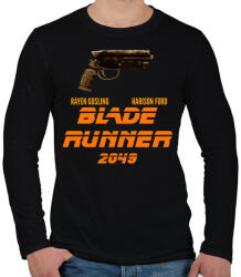 printfashion blade runner 2049 - Férfi hosszú ujjú póló - Fekete (2137783)