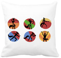 printfashion Sportosróka - Párnahuzat, Díszpárnahuzat - Fehér (16207481)