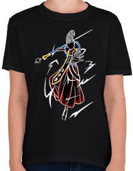 printfashion Wiss - Gyerek póló - Fekete (12479275)