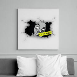 printfashion ashjdrkztfuiuoéok-01 - Vászonkép - Fehér (6623838)