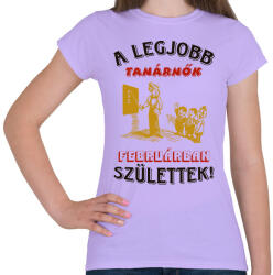 printfashion Tanárnő szülinapja február - Női póló - Viola (5745028)
