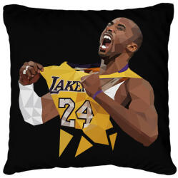 printfashion Kobe 24 Bryant - Párnahuzat, Díszpárnahuzat - Fekete (2730965)