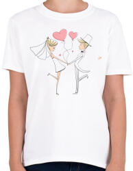 printfashion szerelem3 - Gyerek póló - Fehér (4692607)