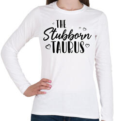 printfashion A makacs bika - Női hosszú ujjú póló - Fehér (8518695)