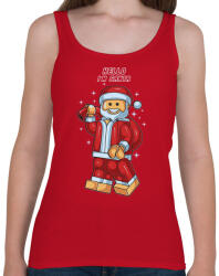 printfashion Lego Télapó - Női atléta - Cseresznyepiros (139364)