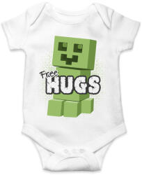 printfashion Minecraft ölelés - Baba Body - Fehér (1330954)