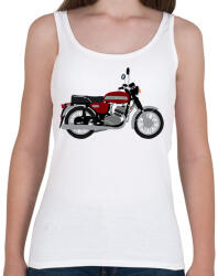 printfashion Jawa 350 - Női atléta - Fehér (2790382)