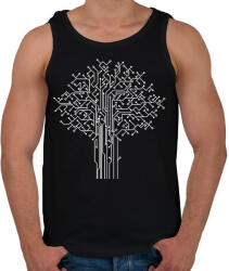 printfashion digitális fa - Férfi atléta - Fekete (14975124)