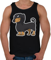 printfashion Tacsi - Férfi atléta - Fekete (15605612)