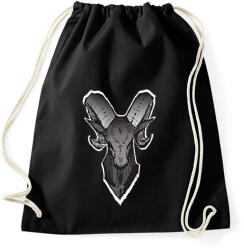 printfashion kecske - Sportzsák, Tornazsák - Fekete (14239338)