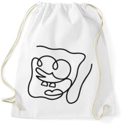 printfashion Spongebob - Sportzsák, Tornazsák - Fehér (10785532)