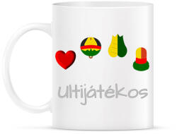 printfashion Ulti játékos #1 - Bögre - Fehér (7443509)