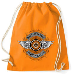 printfashion Utak mestere - Sportzsák, Tornazsák - Narancssárga (186169)