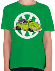 printfashion VW bogár zöld - Gyerek póló - Zöld (4866036)