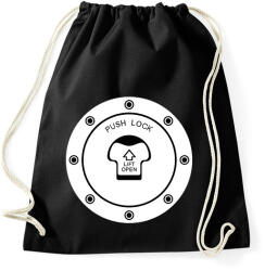 printfashion Tanksapka - Sportzsák, Tornazsák - Fekete (2250576)