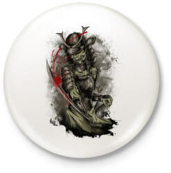 printfashion Gyilkos - Kitűző, hűtőmágnes - Fehér (3074017)