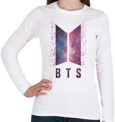 printfashion BTS Universe - Női hosszú ujjú póló - Fehér (3086613)