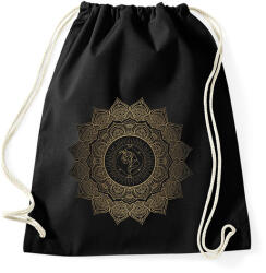 printfashion Unikornis mandala - Sportzsák, Tornazsák - Fekete (14516367)