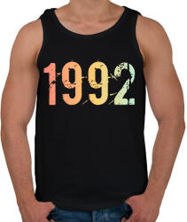 printfashion 1992 - Férfi atléta - Fekete (11831545)