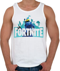printfashion Fortnite logo Ninja - Férfi atléta - Fehér (16346970)