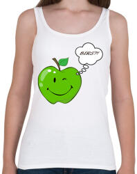 printfashion Bírs? ! - Női atléta - Fehér (2186685)