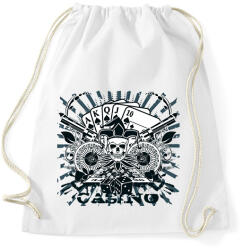 printfashion Póker - Sportzsák, Tornazsák - Fehér (16221276)