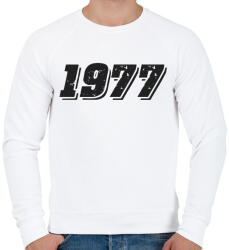 printfashion 1977 - Férfi pulóver - Fehér (6178410)