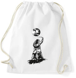 printfashion Űrhajós lufival - Sportzsák, Tornazsák - Fehér (6253988)