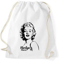 printfashion Marilyn Monroe - Sportzsák, Tornazsák - Fehér (4621841)