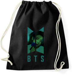 printfashion bts-Jungkook - Sportzsák, Tornazsák - Fekete (6202481)