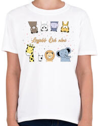 printfashion Legjobb Óvó néni - Gyerek póló - Fehér (7311771)