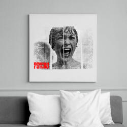 printfashion Psycho - Vászonkép - Fehér (6633044)